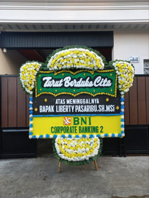 Papan Bunga Duka di Bambukuning