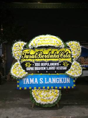 Papan Bunga Duka di Bambukuning