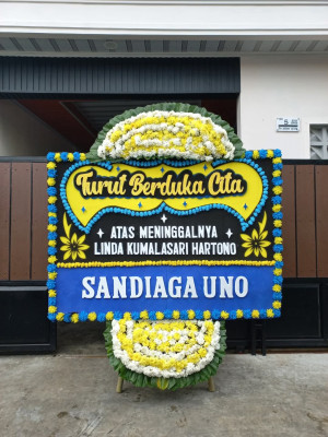 Papan Bunga Duka di Bambukuning