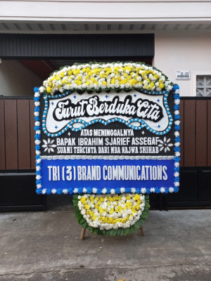 Papan Bunga Duka di Bambukuning